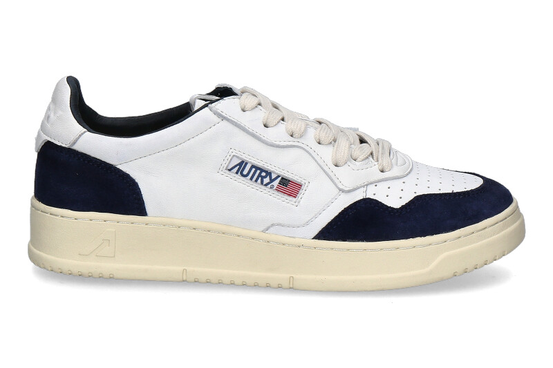Autry Herren-Sneaker MEDALIST GOAT GS24- white/ ink blue