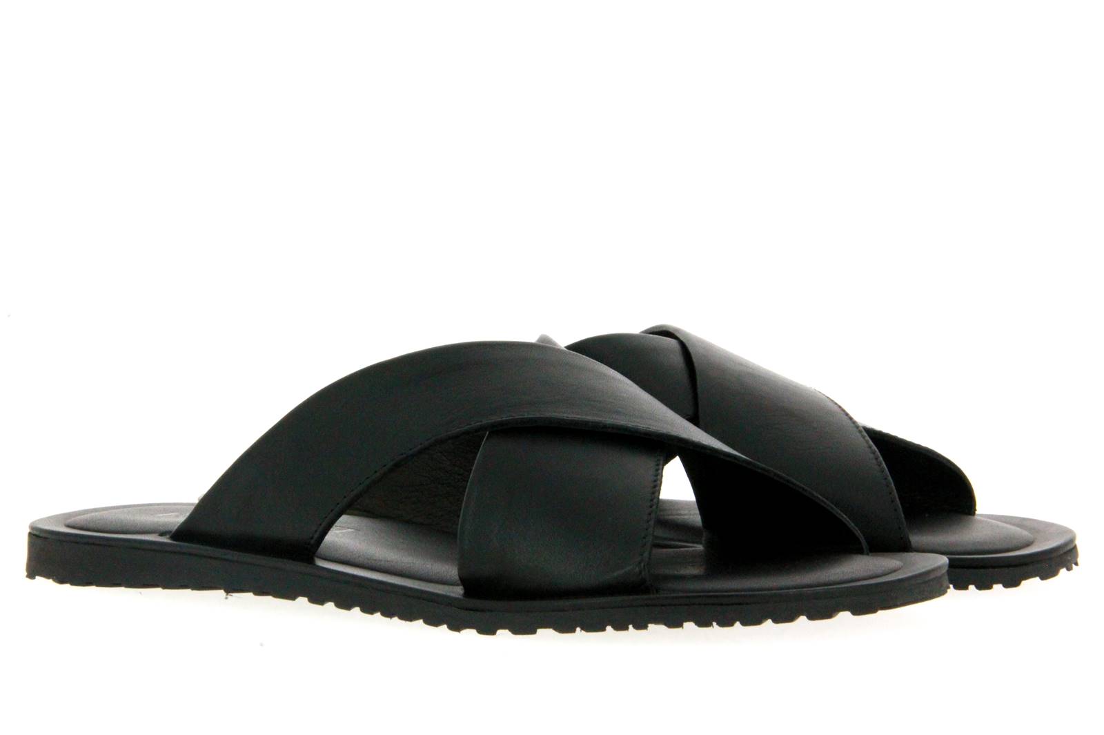 Emozioni mule LEATHER BLACK