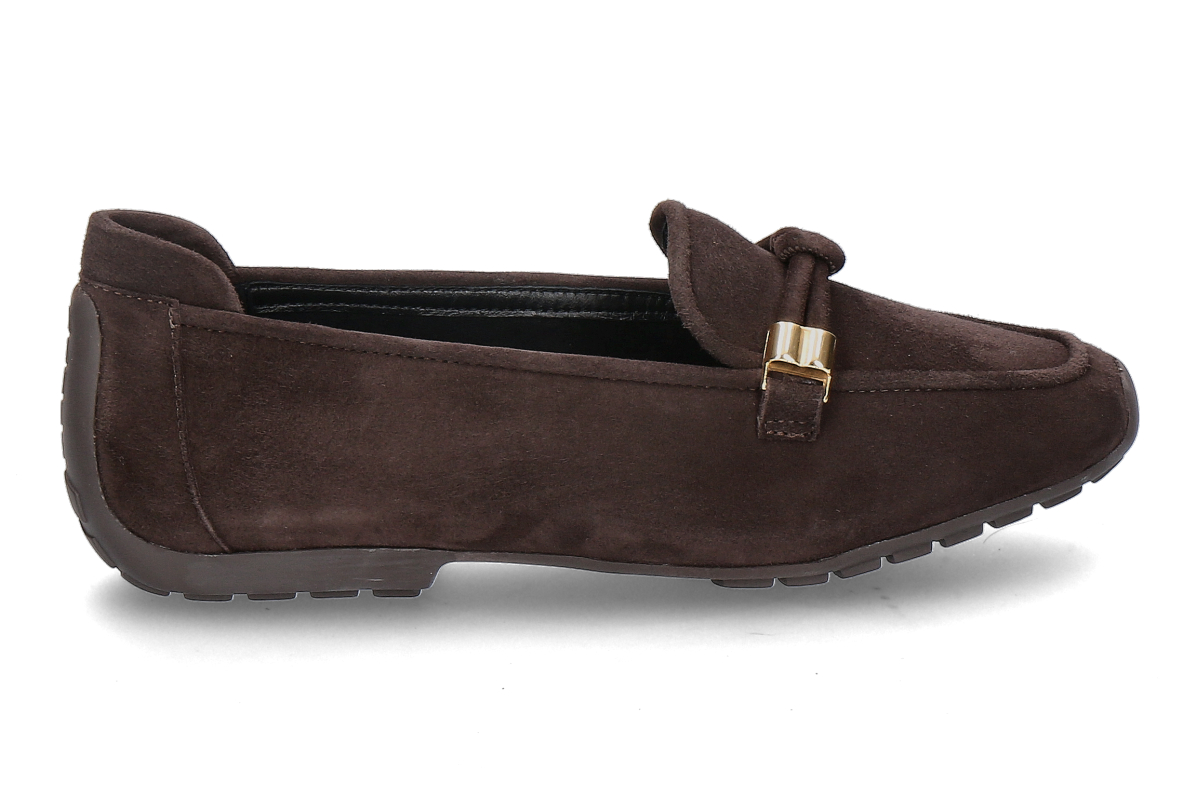 Mania slip-on shoe CAMOSCIO- 3228 TDM ORO/ dark brown