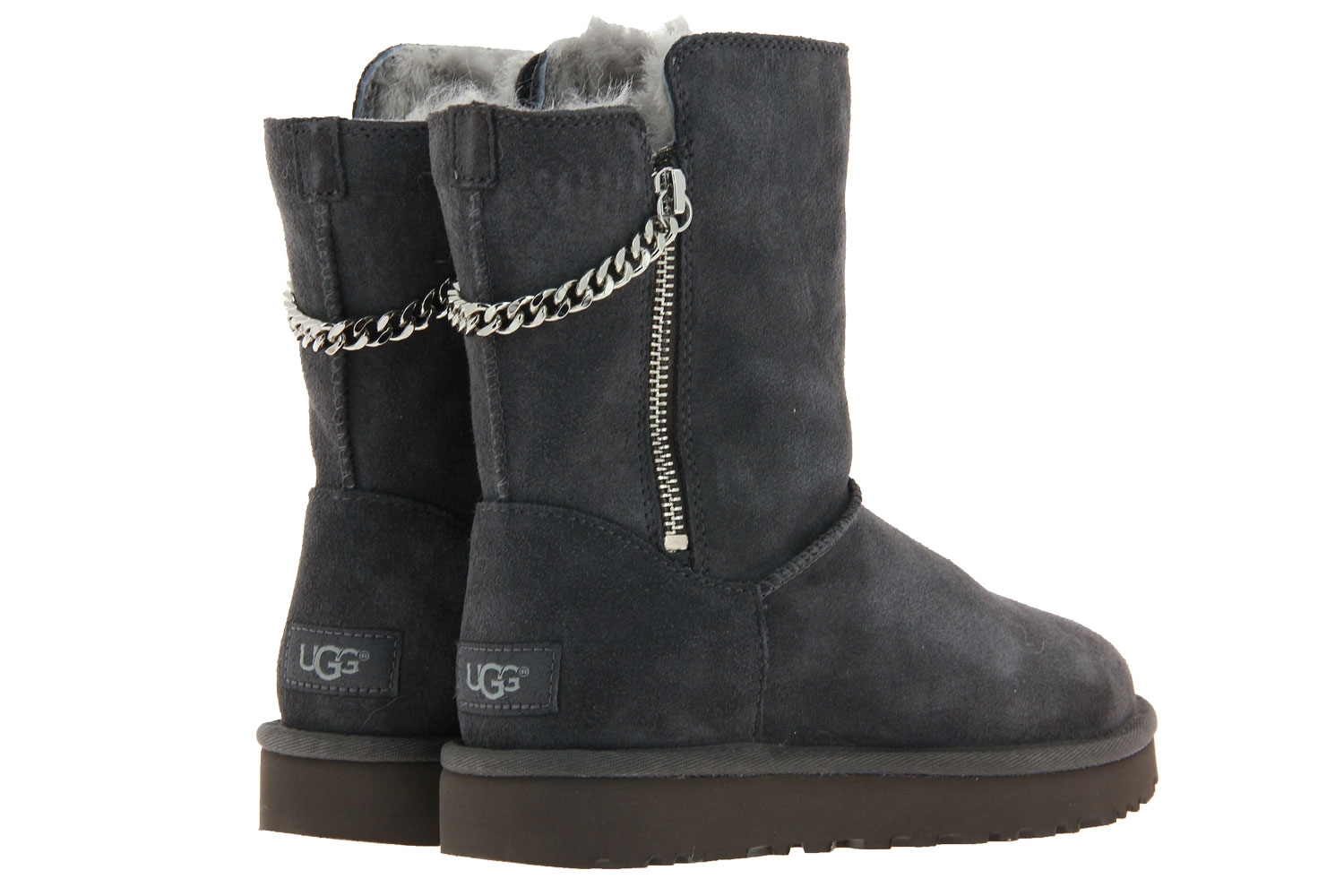 ugg classic sparkle zip boot