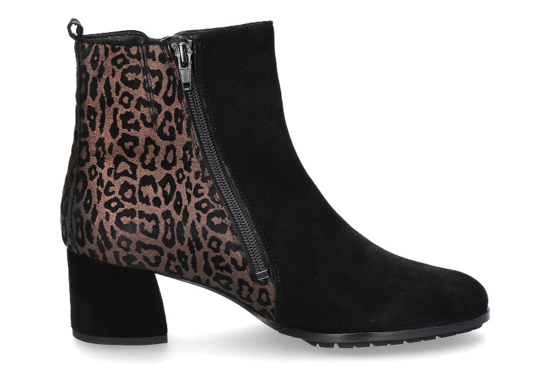 Hassia ankle boots TURIN SAMT GOAT BLACK BRONCE