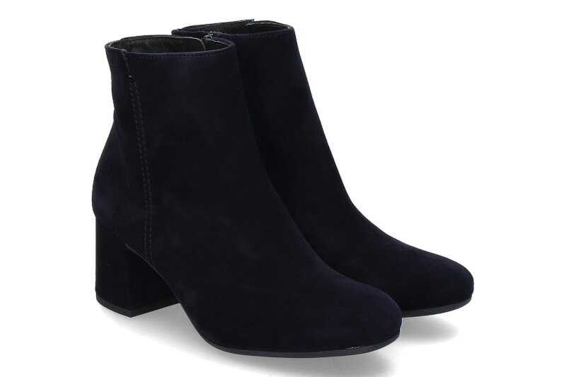 Paul Green ankle boots SAMTZIEGE -blau