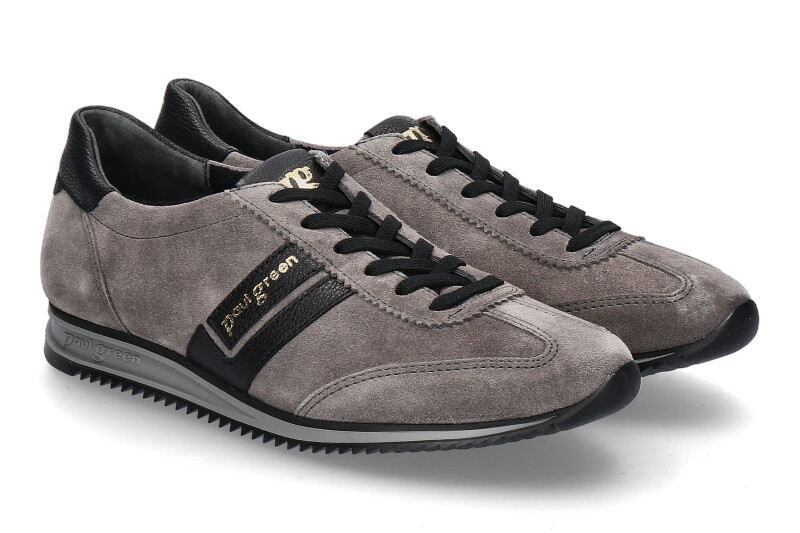 Paul Green Sneaker S. SUEDE MAINCALF- titan/schwarz