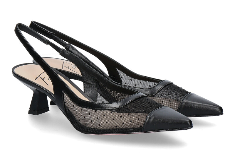 Roberto Festa sling pumps LULAS RETE POIS nappa nero