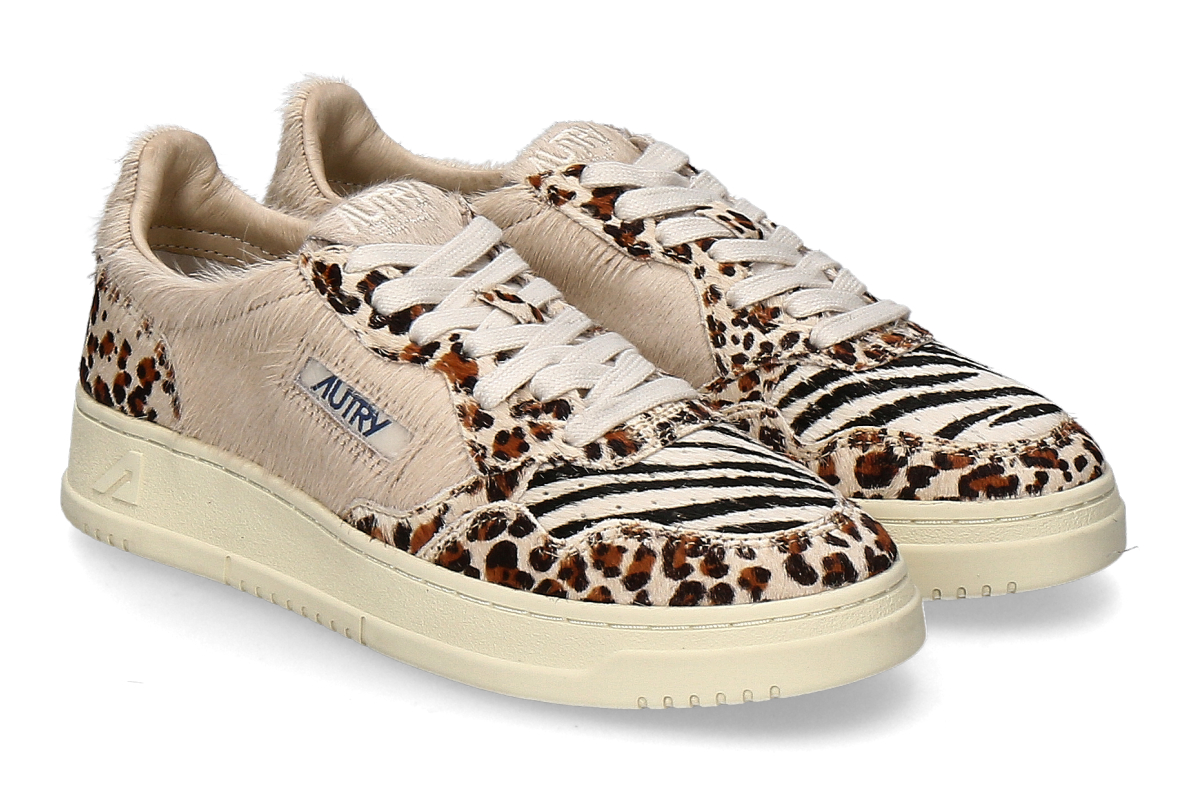 Autry women's- sneaker MEDALIST LOW JA02- safari/ multicolor