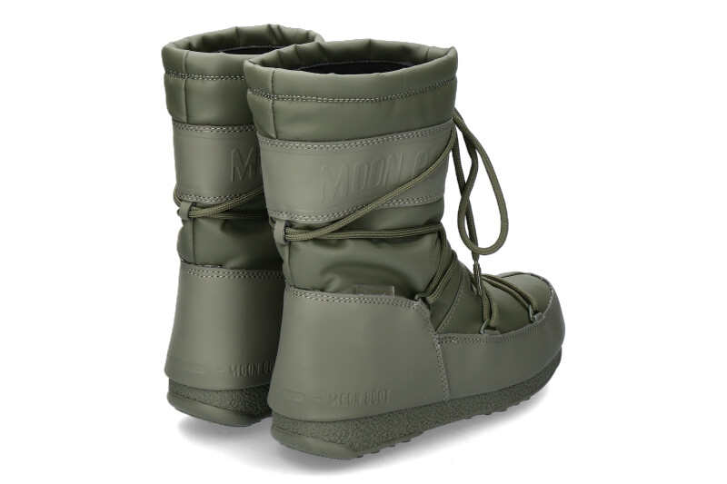 kofferbak Samenwerking Rudyard Kipling Moon boots MID RUBBER WP KHAKI