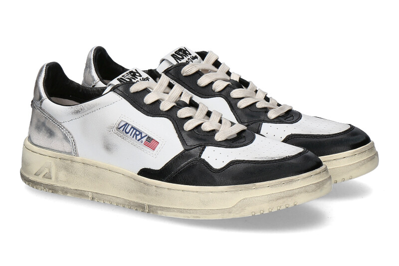 Autry sneaker VINTAGE WHITE BLACK SILVER SV11