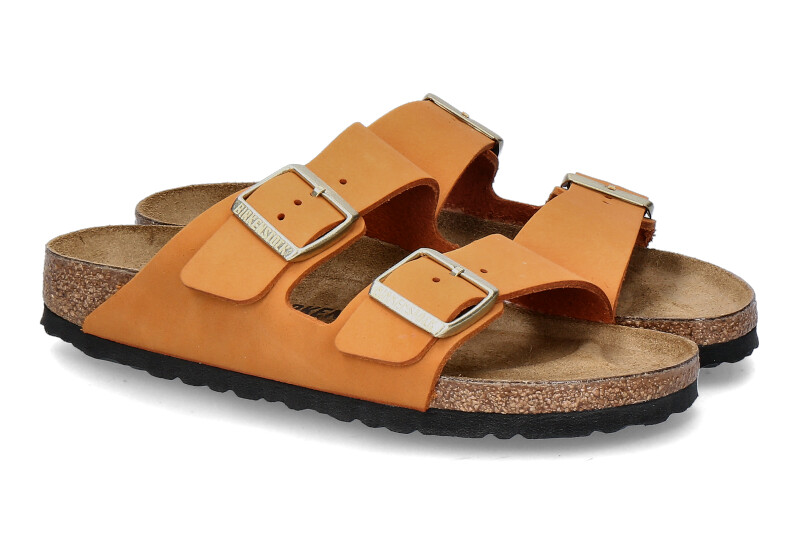 Birkenstock mules ARIZONA SCHMAL- burnt orange