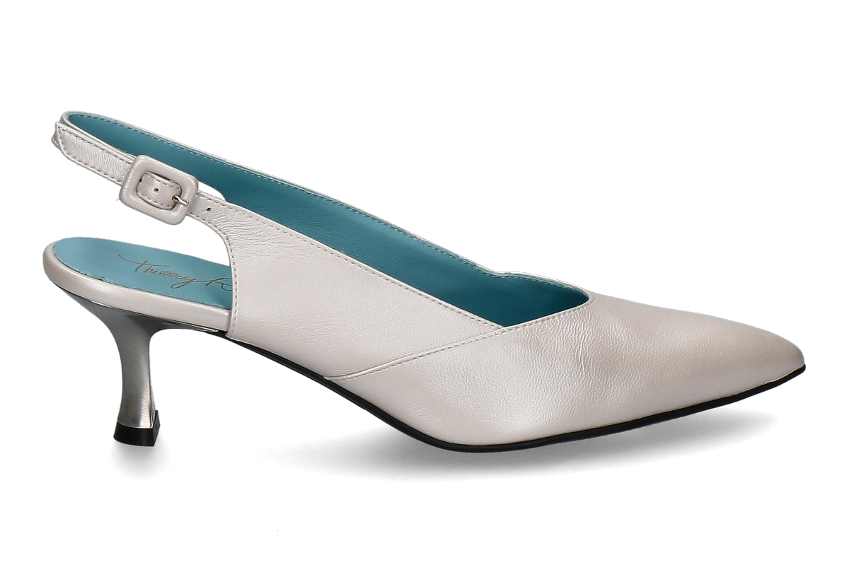 Thierry Rabotin Slingback Pumps REIMS NAPPA TAFETTAS- light ivory/ beige