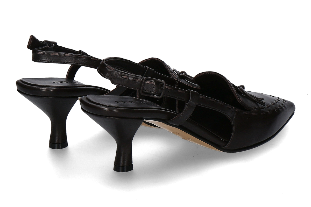 Pomme dOr Slingpumps HENRIETTE GLOVE- coffee_294300008_2