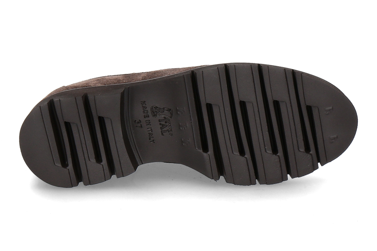 Luca Grossi Slip- On gefüttert M116M CAMOSCIO- moro_253300307_4