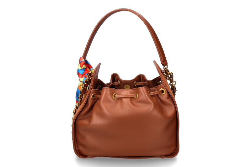 La Carrie bag TRANSITION FRED LEATHER SUEDE CUOIO