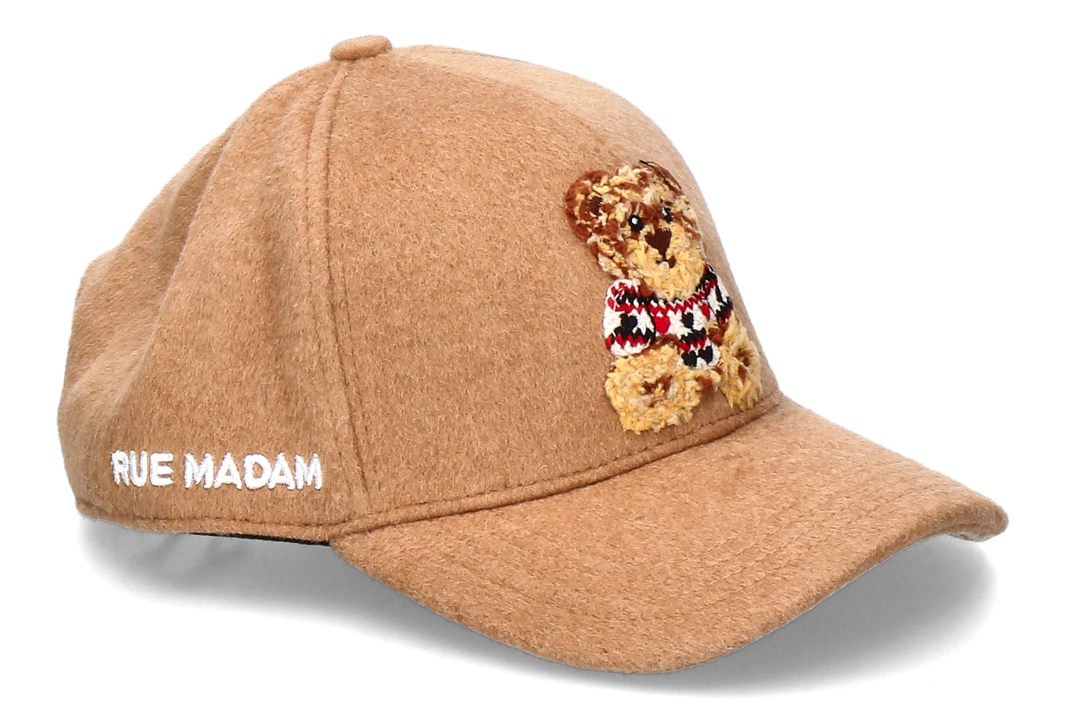 Rue Madam cap MARVIN LOVE - camel/medium brown