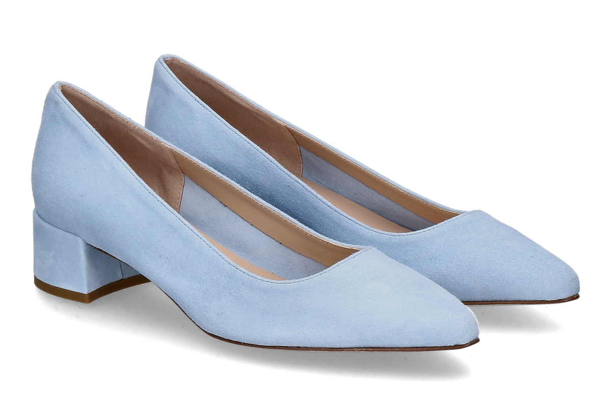 Status pumps AMALFI- bablu/ light blue