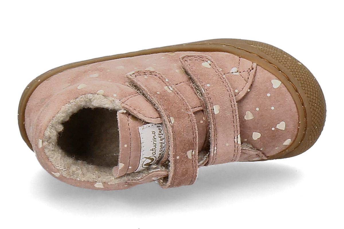 Naturino Mädchen- Lauflernschuh COCOON SUEDE- altrosa_343900018_4