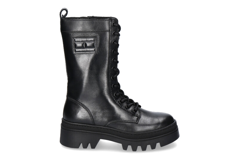 Tommy Hilfiger lace-up boots FASHION BLACK- schwarz