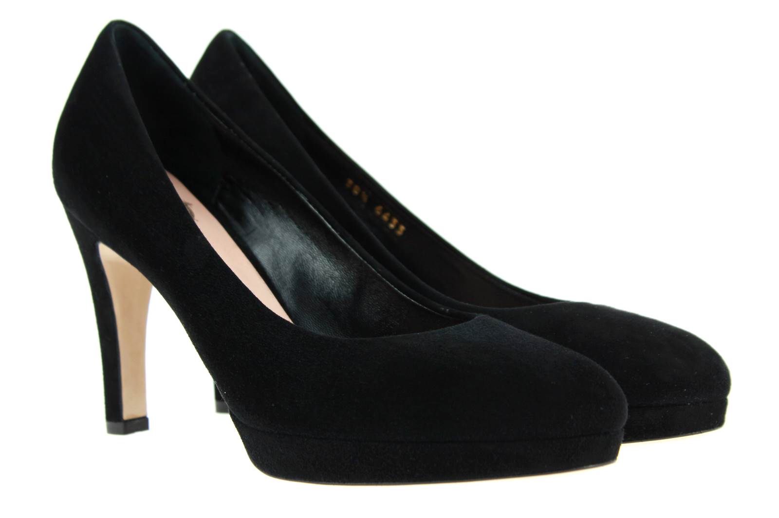 Unützer pumps CAMOSCIO NERO