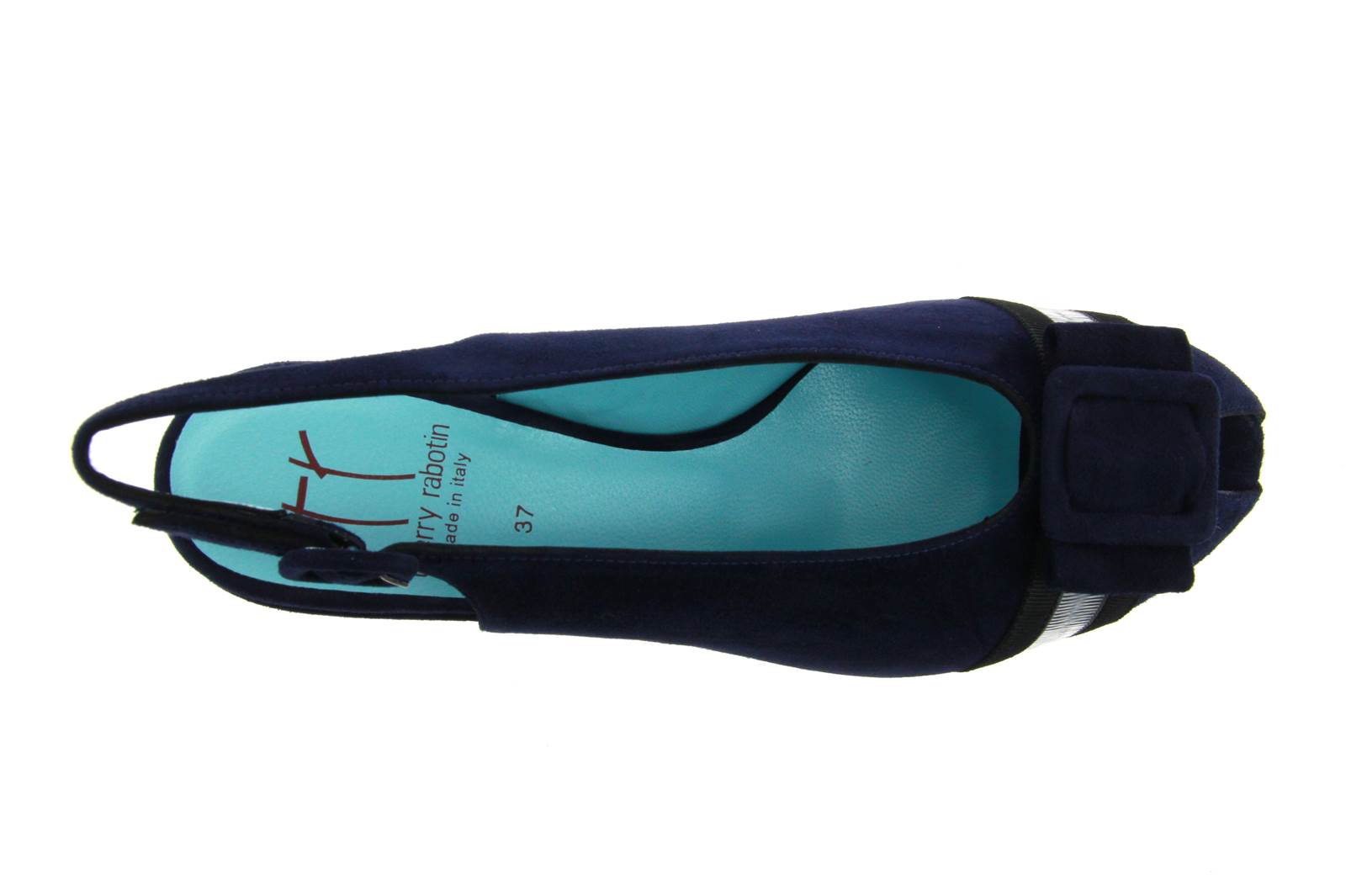 Thierry Rabotin Schuhe - Sandale CAMOSCIO BLU MESH (34)