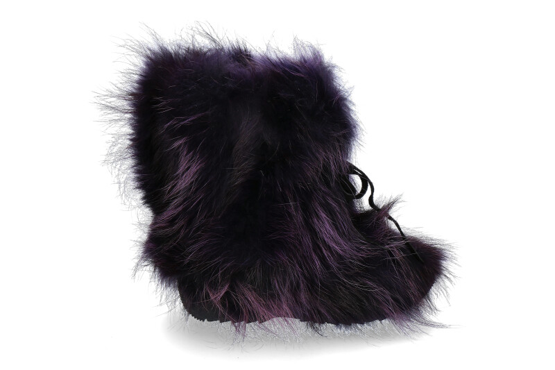 Oscar fur boots BAFFY SHORT PRUGNA