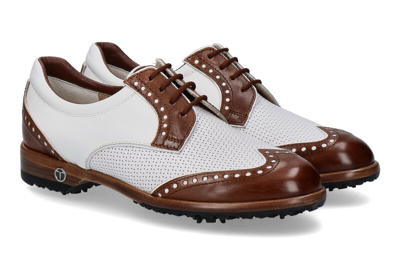 Tee Golf Shoes women's - golf shoe SALLY SAPIN BRANDY BIANCO