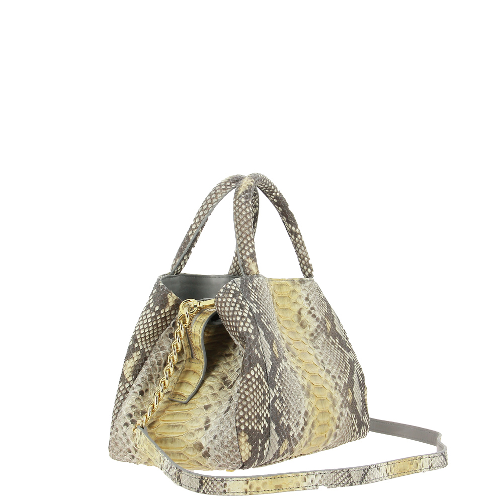 Ghibli shoulder bag PITONE BEIGE GOLD 790