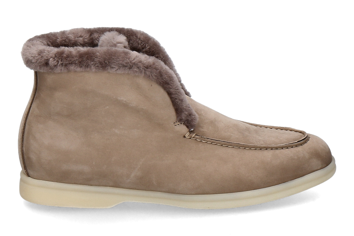Patrizio Dolci Desert Boots gefüttert NUTRIA NABUK- taupe/ grau