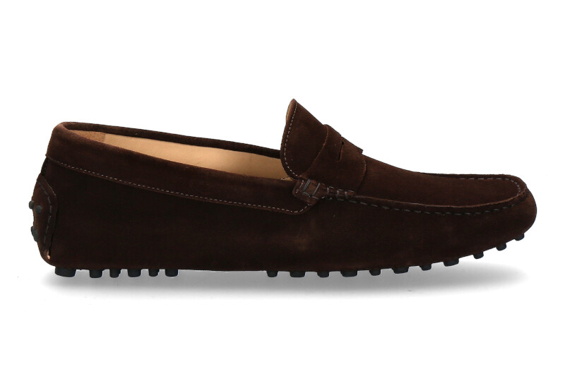 ScarpaRossa moccasins VELOUR CACAO