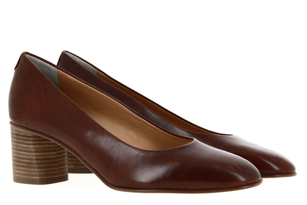 Truman's pumps VITELLO TIGRE TACCO CUOIO