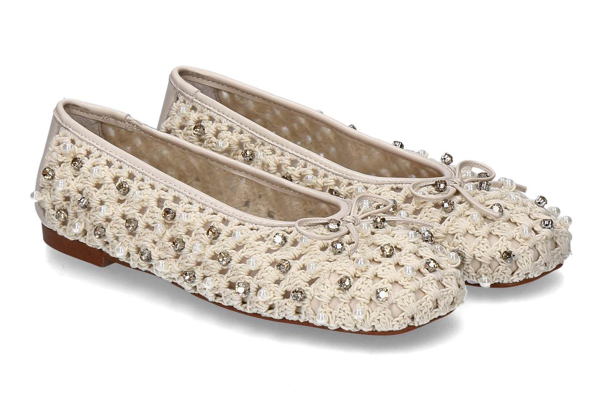 Tosca Blu ballerina CHANTILLY- avorio/ ivory white