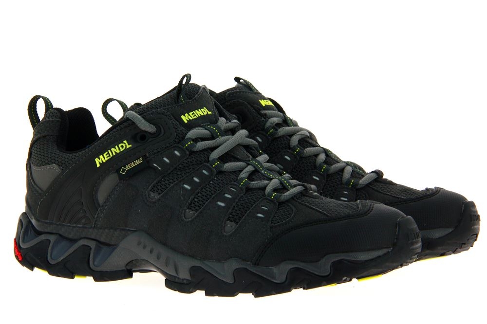 Meindl trekking shoes RESPOND ANTHRAZIT LEMON