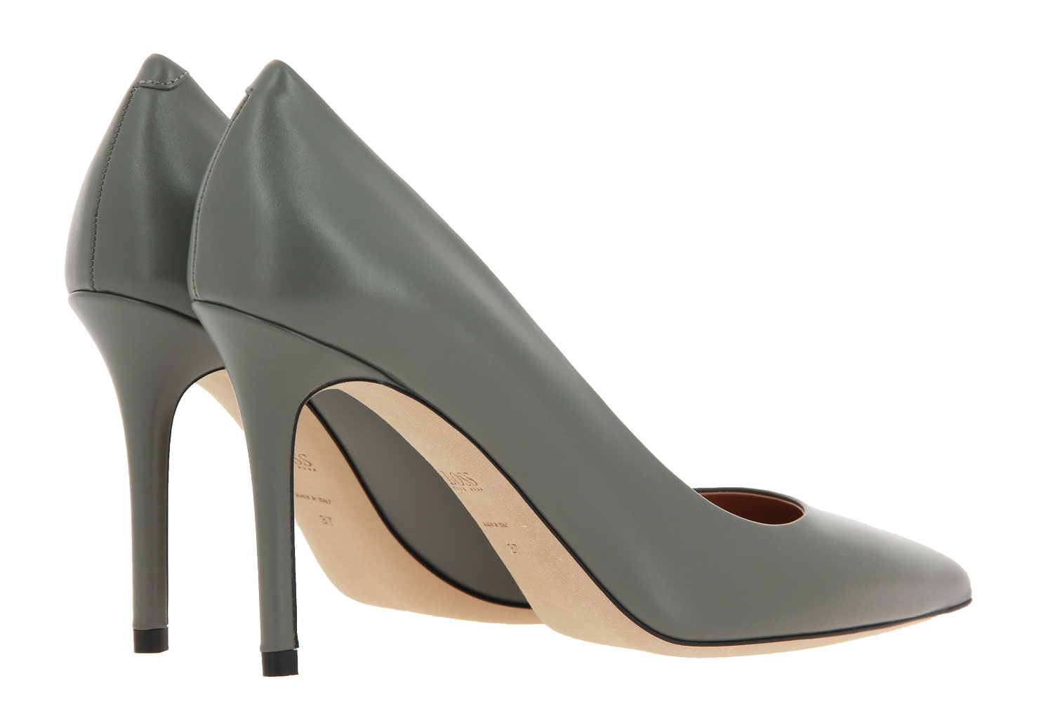 undergrundsbane Omvendt modul Hugo Boss pumps EDDIE 90-C OPEN GREY - Size: 37