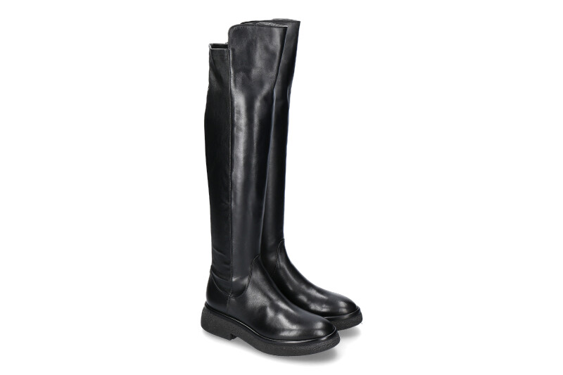 AGL stretch boots ALISON NERO- schwarz