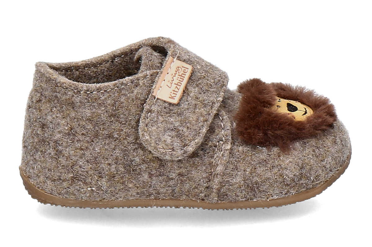 Living Kitzbühel by Gottstein kids- house slipper LUTZ LÖWE- amaretto