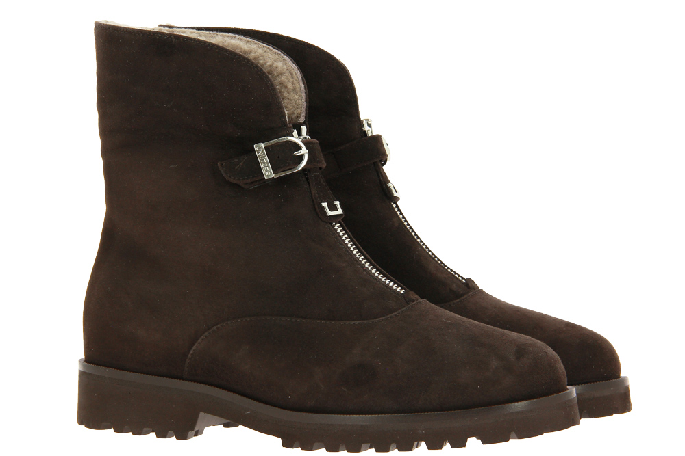 Unützer ankle boots lined CAMOSCIO AGNELLO TAUPE