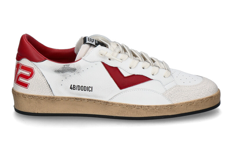 4B12 men's sneaker PLAY NEW U118- red/white