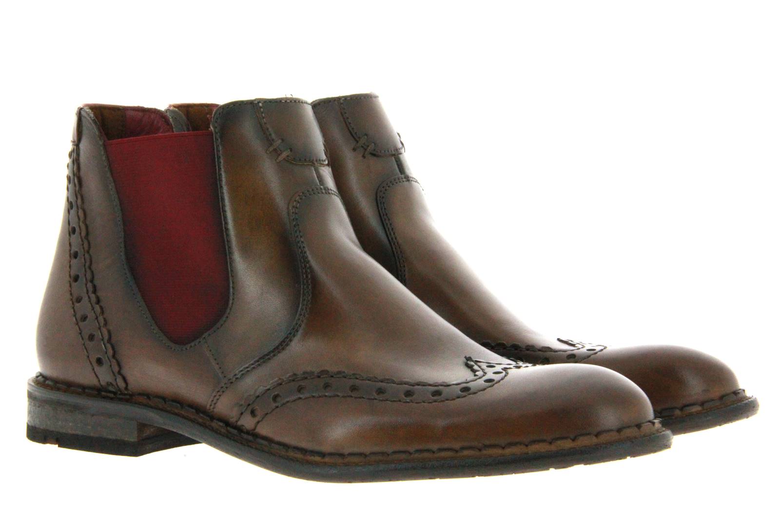 Lloyd boots GRENOBLE SPLENDOR CALF TOBACCO BORDO