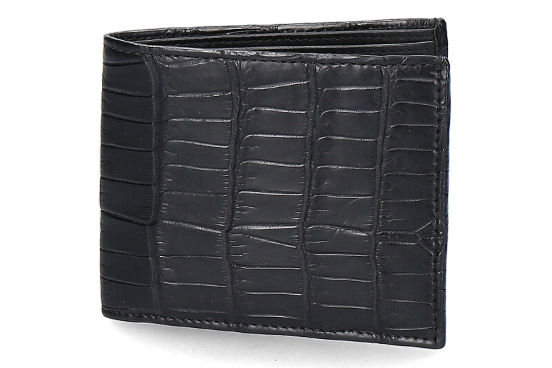 Silvano Biagini wallet ALLIGATORE NERO