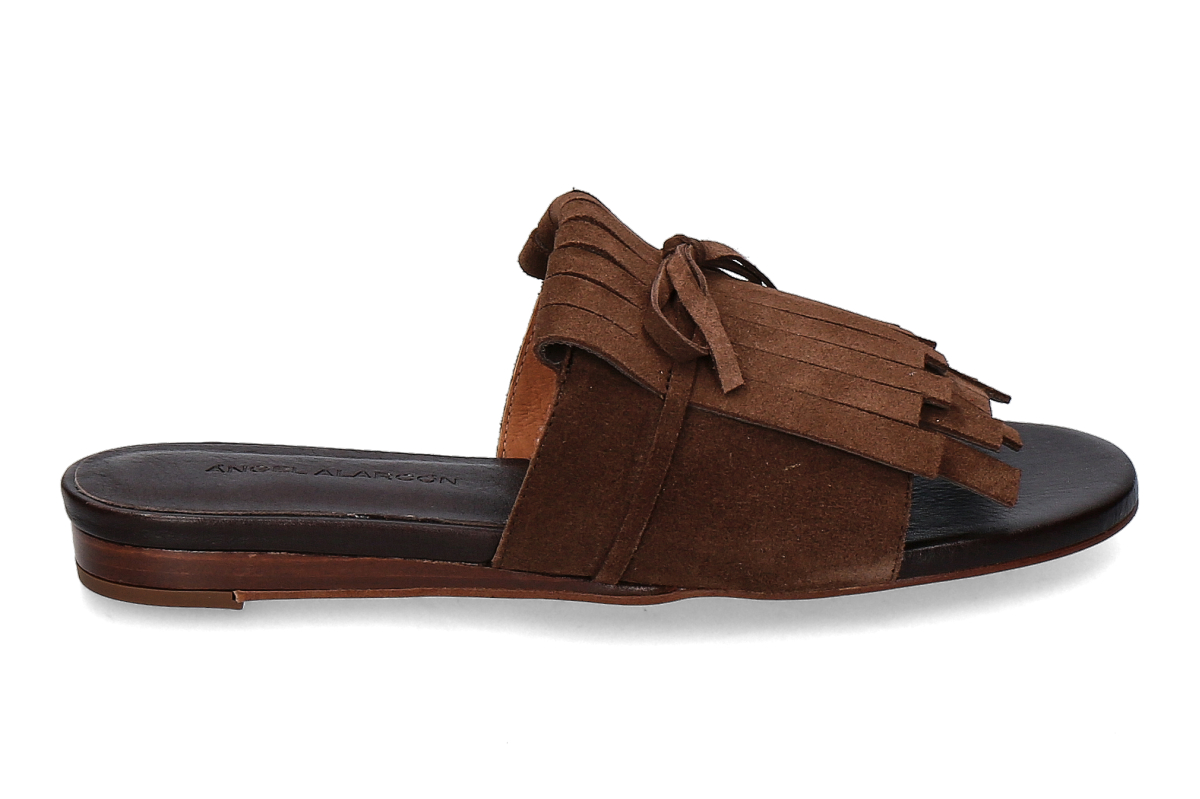 Angel Alarcon mules LAURA- expresso/ dark brown