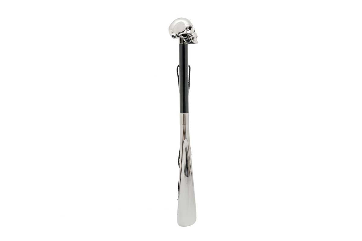 Pasotti shoe horn TESCHIO- silver