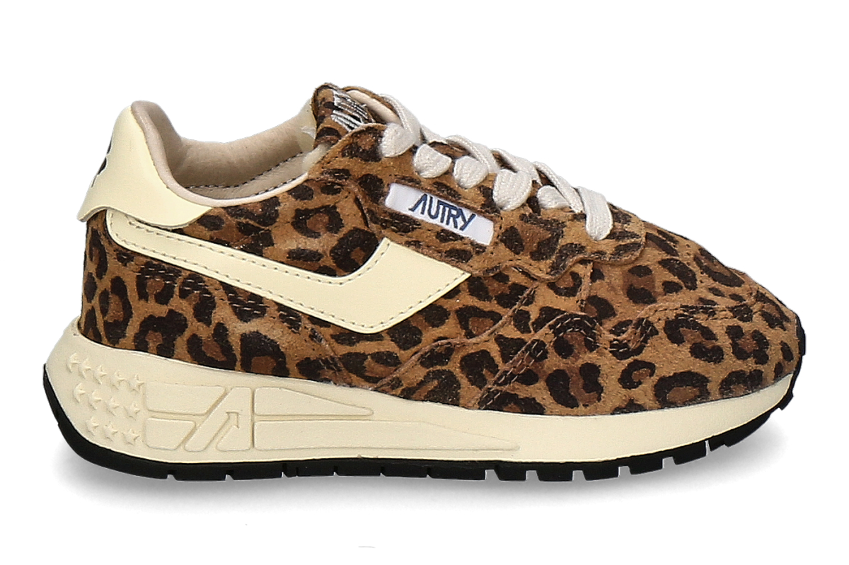 Autry girls- sneaker REELWIND LOW UJ02- leopard/ brown