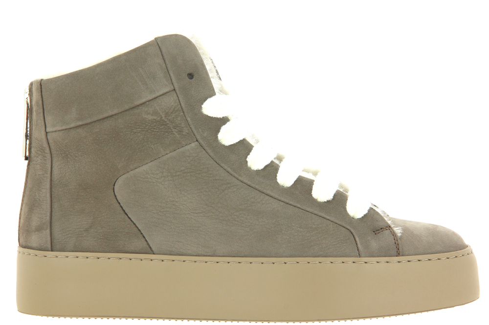 Camerlengo sneaker high lined MORBIDONE FANGO GOMMA CASSETTA TAUPE