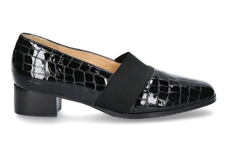 Brunate loafer ZOE APACHE NERO ELASTICO NERO