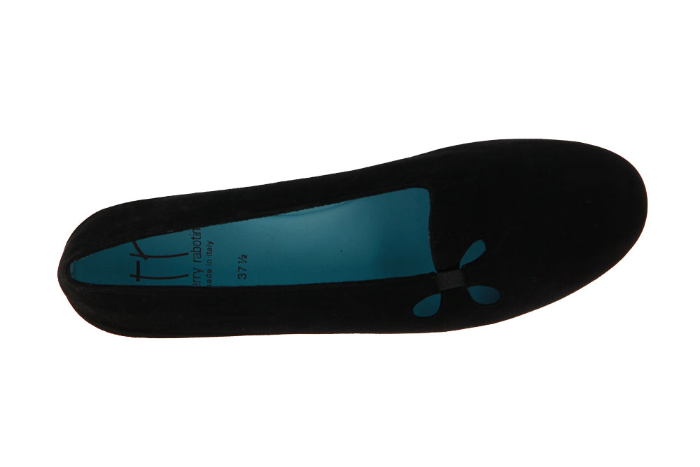 Thierry Rabotin slipper GALIA CAMOSCIO NERO