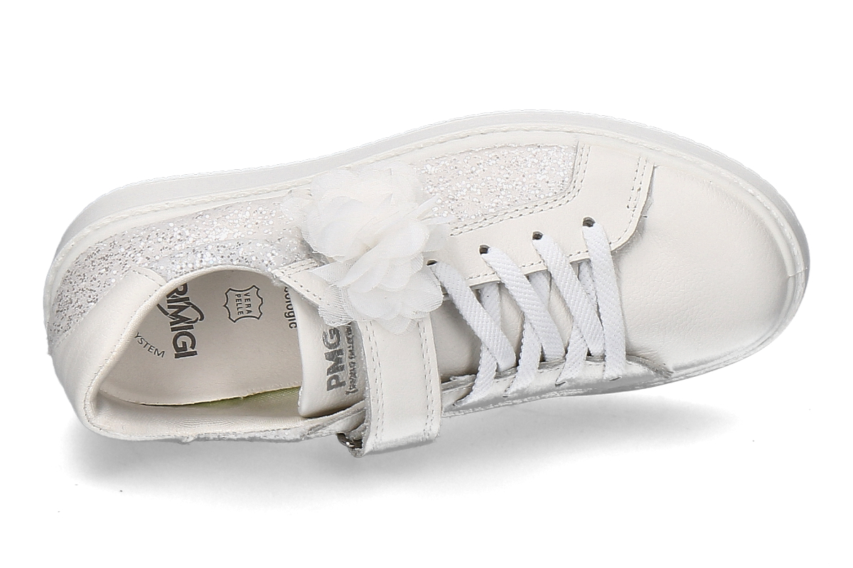 Primigi Mädchen- Sneaker FLORA GLITTER- bianco_432100001_5