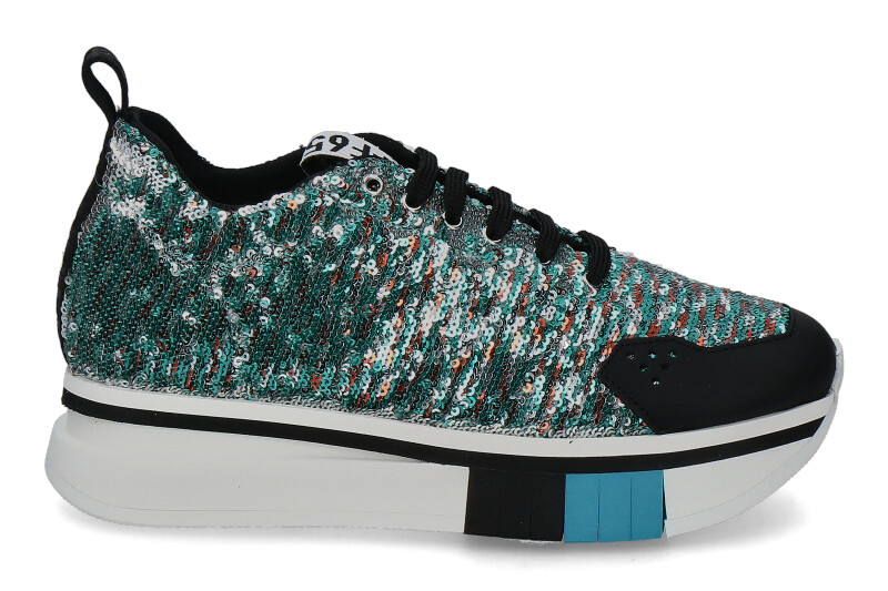 F65 women's sneaker DONNA PAILLET- mist/green