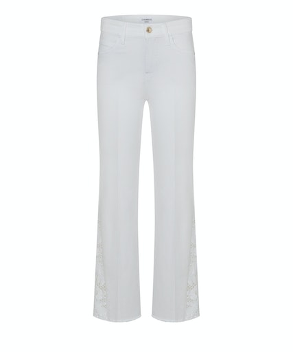 Cambio denim trousers  PARIS easy kick softwash & fringed