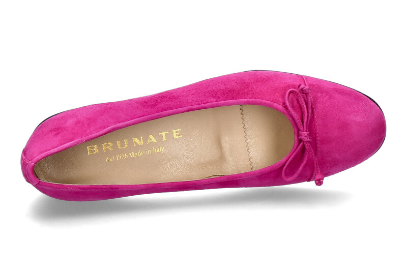 Brunate ballerina FLEX CAMOSCIO- fuxia pink