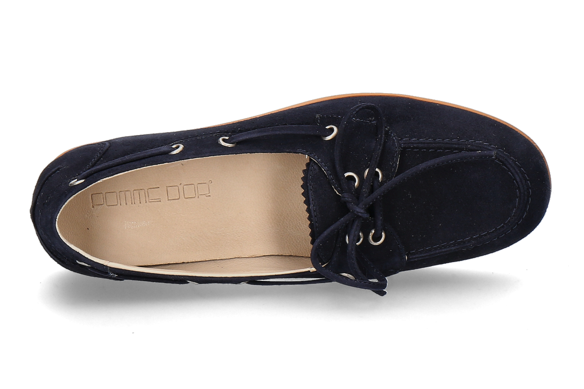 Pomme d-Or Bootsschuh MARINA CAMOSCIO- dunkelblau_242800255_4