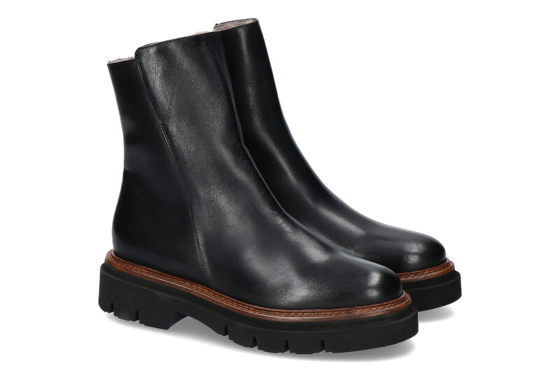 Luca Grossi ankle boots lined CAPRI NERO