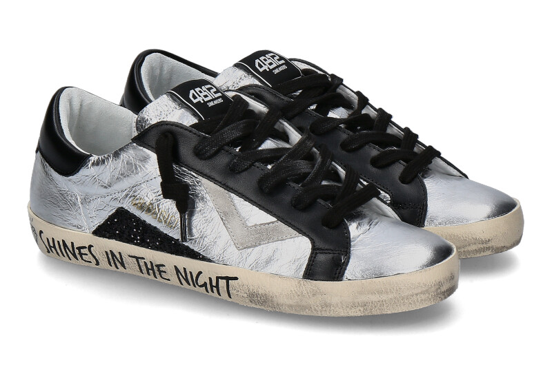 4B12 Sneaker SUPRIME DBS107- silber/schwarz